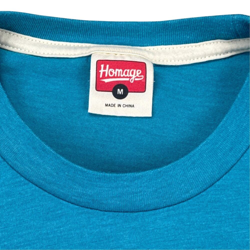 HOMAGE Ken Griffey Jr Seattle Mariners T Shirt Mens Medium Blue Graphic Tee Y2K - Picture 6 of 10